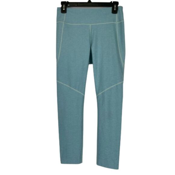 Outdoor Voices light blue cropped leggings size Medium - Picture 1 of 7
